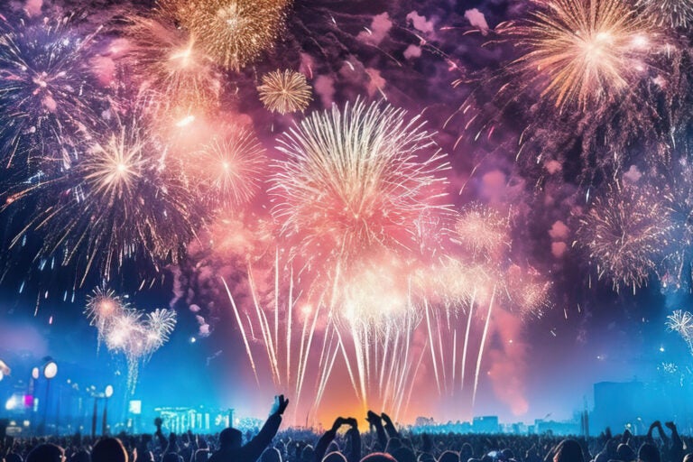 神宮外苑花火大会のイメージ