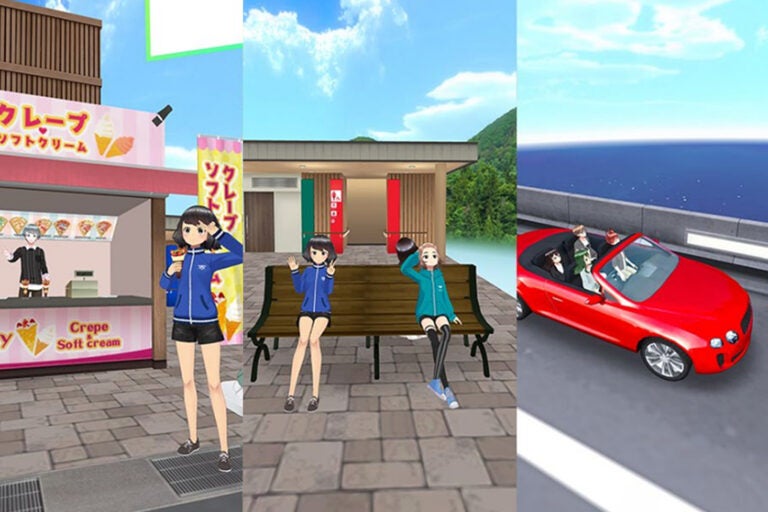 バーチャルに出現する高速道路空間