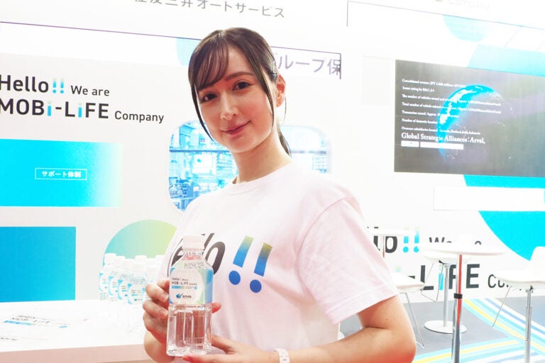モビリティショーの美女