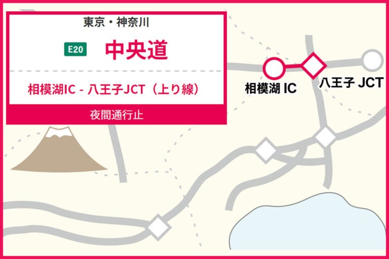 中央道｜小仏トンネル｜工事｜通行止め｜アイキャッチ