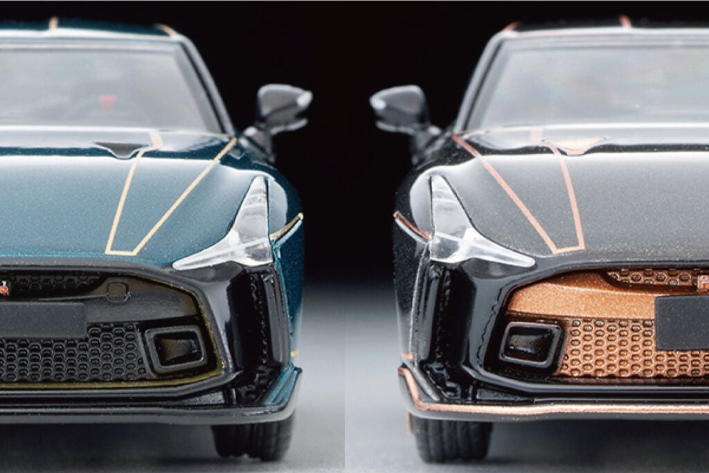 日産GT-R50 イタルデザインの幻のテストカーを1/64サイズで再現