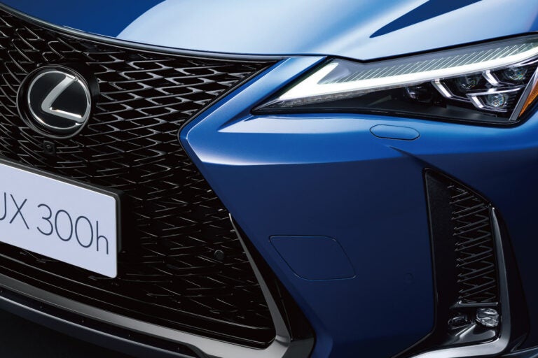 UX300h“F SPORT”専用のスピンドルグリル