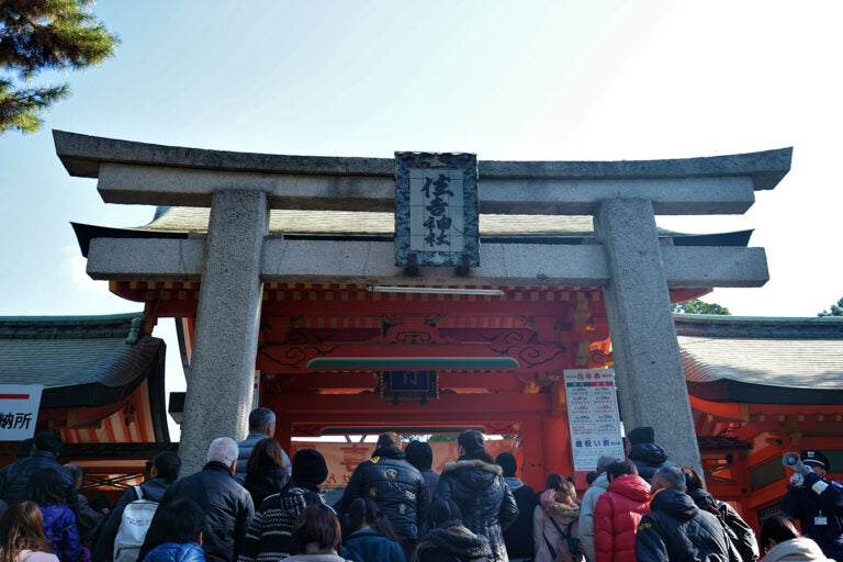 年末年始の住吉大社