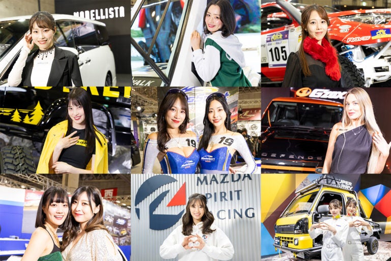 東京オートサロン2024年の美女たち
