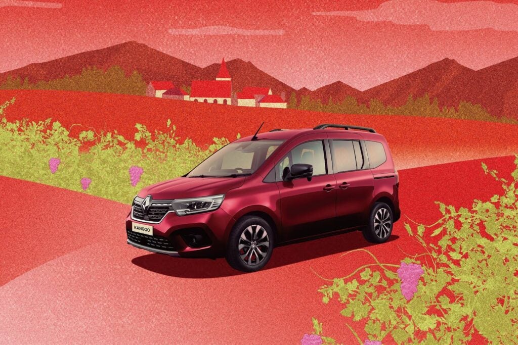 こんなに色気漂う“ルノー カングー”は初めてかも。ぶどう畑のような