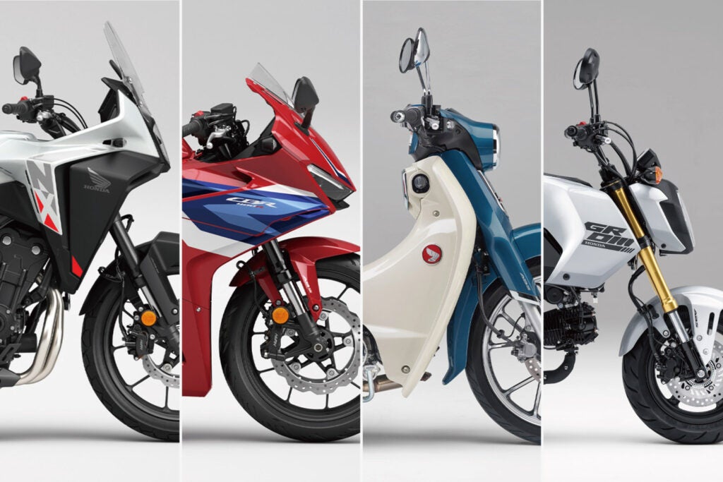 CHAMPION BIKES COLLECTION8種とホンダオフィシャルモデル 240219-honda-bikes-4-00-