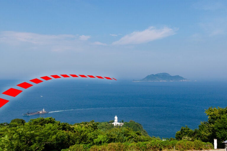 豊予海峡道路の路線イメージ