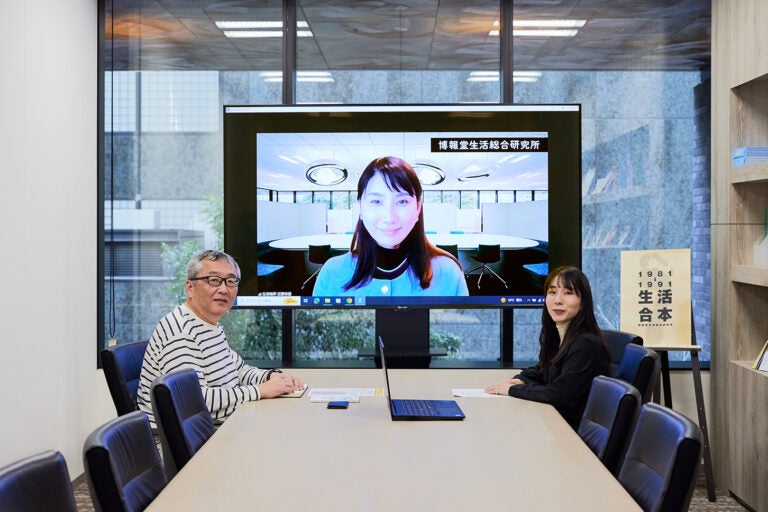 博報堂総研で若者のクルマの意識を調査する
