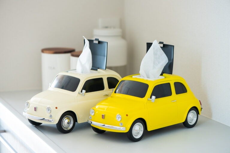 フィアット500｜ウィットティッシュケース｜フェイス｜Fiat Nuova 500｜アイキャッチ