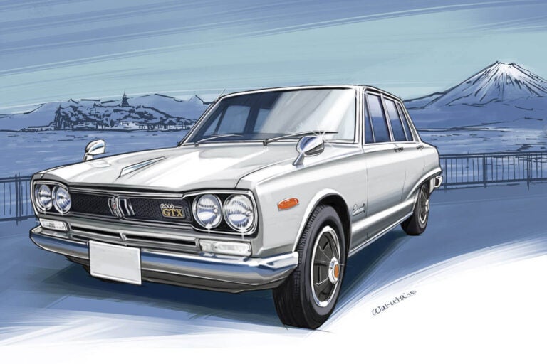 全長×全幅×全高:4440mm×1590mm×1380mm/排気量:1998c/重量:1200kg(GT-X)/イラスト=waruta