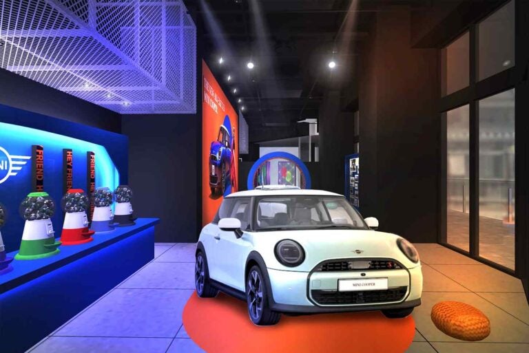 「MEET NEW EMOTIONS」のイベント会場イメージ。画像=BMW
