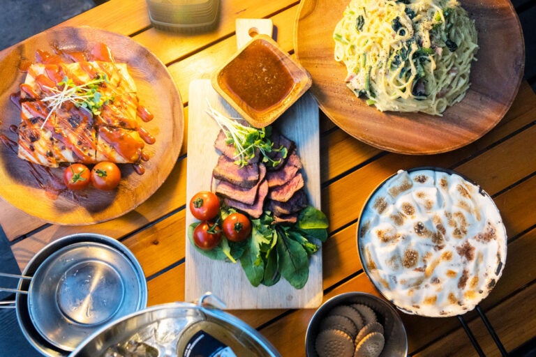 キャンプ|簡単料理|アウトドア|レシピ|料理集合アイキャッチ
