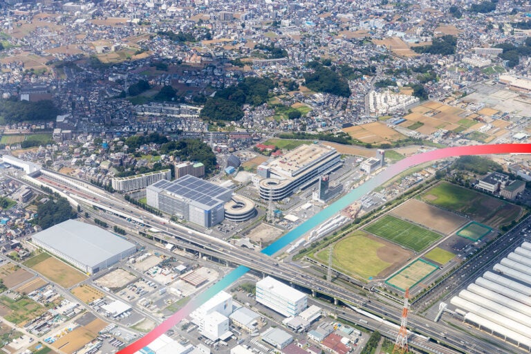 和光富士見バイパスの起点となる外環道 和光北IC
