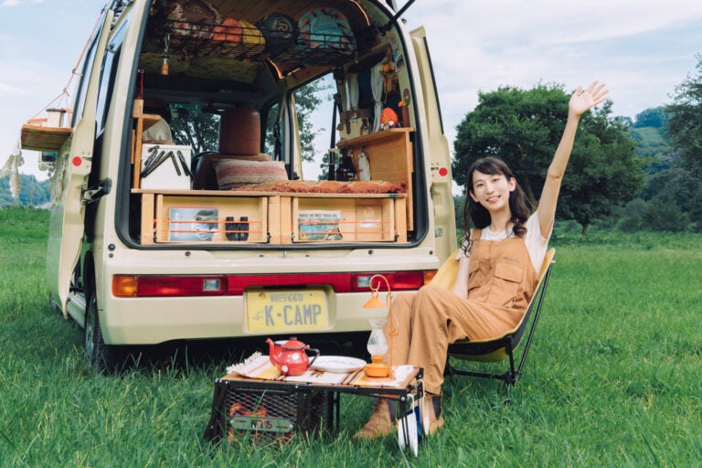 車中泊|暑さ対策|グッズ|森風美|バモスホビオ|