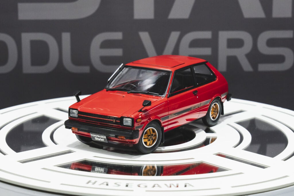 ハセガワ、2代目スターレット KP61 中期型のプラモを11月下旬発売