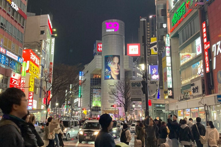 夜の渋谷のイメージ