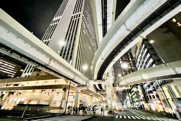 首都高5号池袋線・東池袋出入口の高架橋