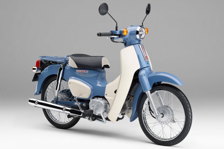 スーパーカブ50・Final Edition(ボニーブルー)
