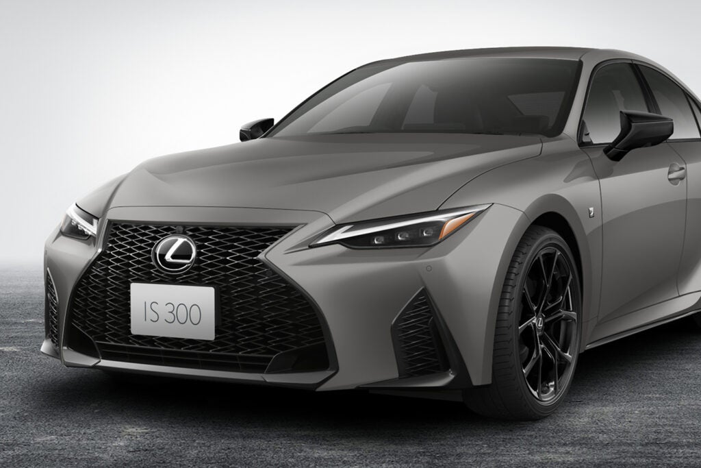 レクサスIS Fスポーツ冬タイヤ1本目　スペース☆ラッキー 20250118-lexus-is-fsport-mb4-