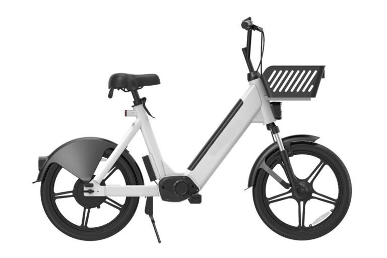 YADEA製 ドコモ・バイクシェア専用モデル。