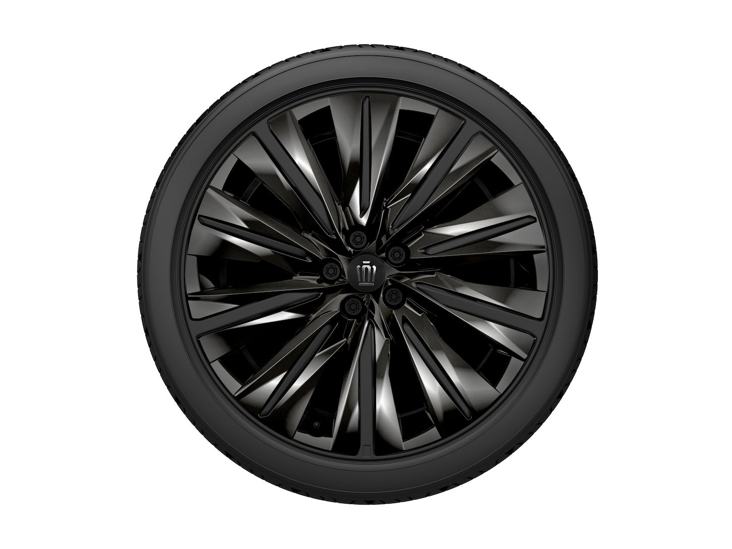 235/45R21タイヤ＆21×8.5Jアルミホイール＆エアロホイールカバー