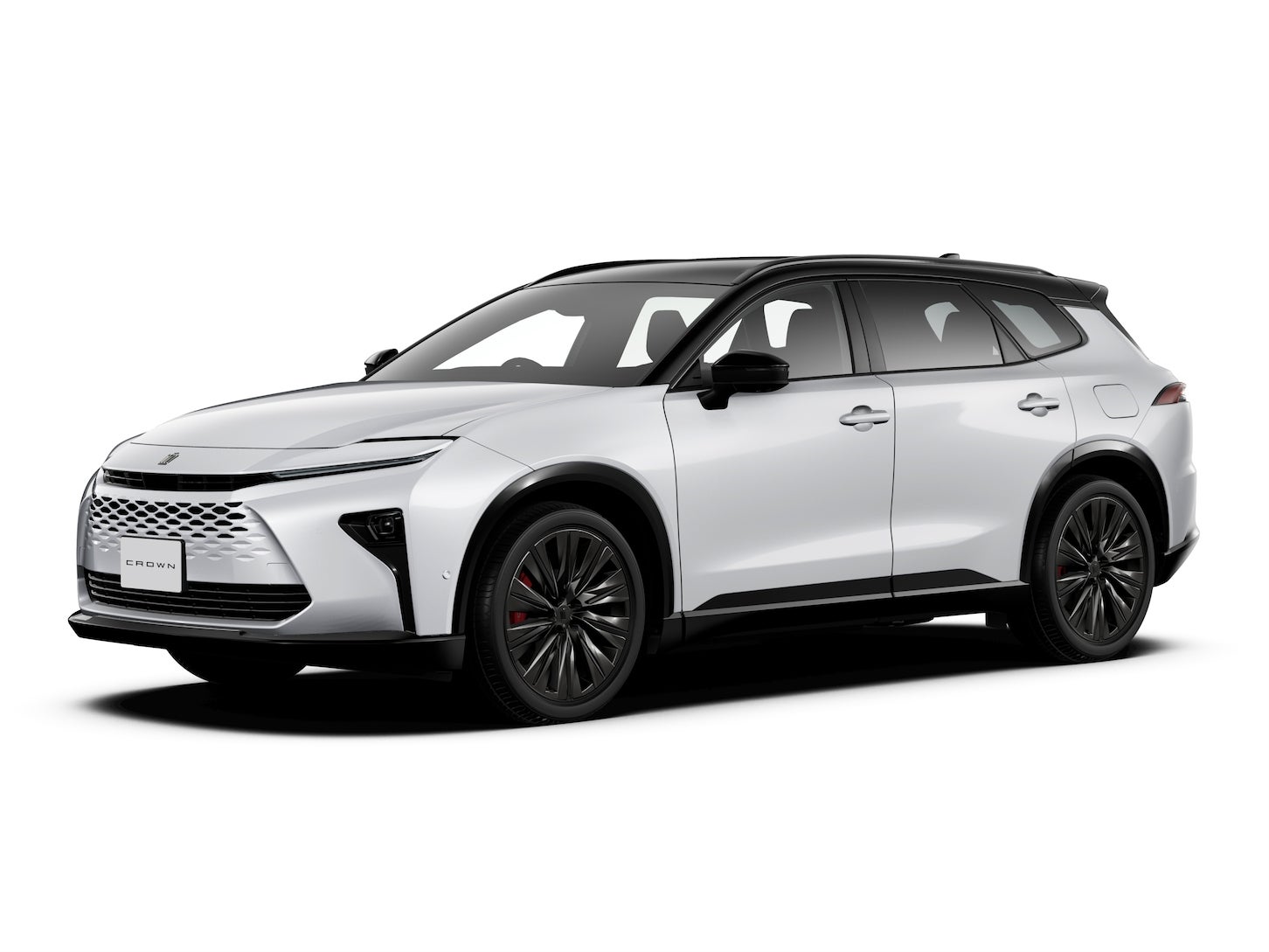 クラウン エステート RSのボディカラー「ブラック×プレシャスホワイトパール」（オプション装着車）