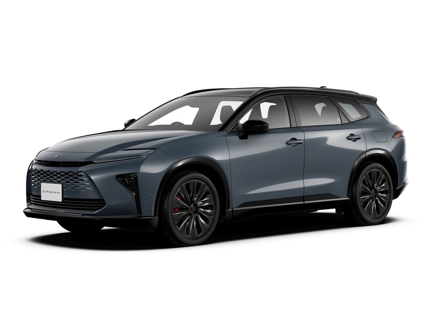クラウン エステート RSのボディカラー「ブラック×マッシブグレー」（オプション装着車）