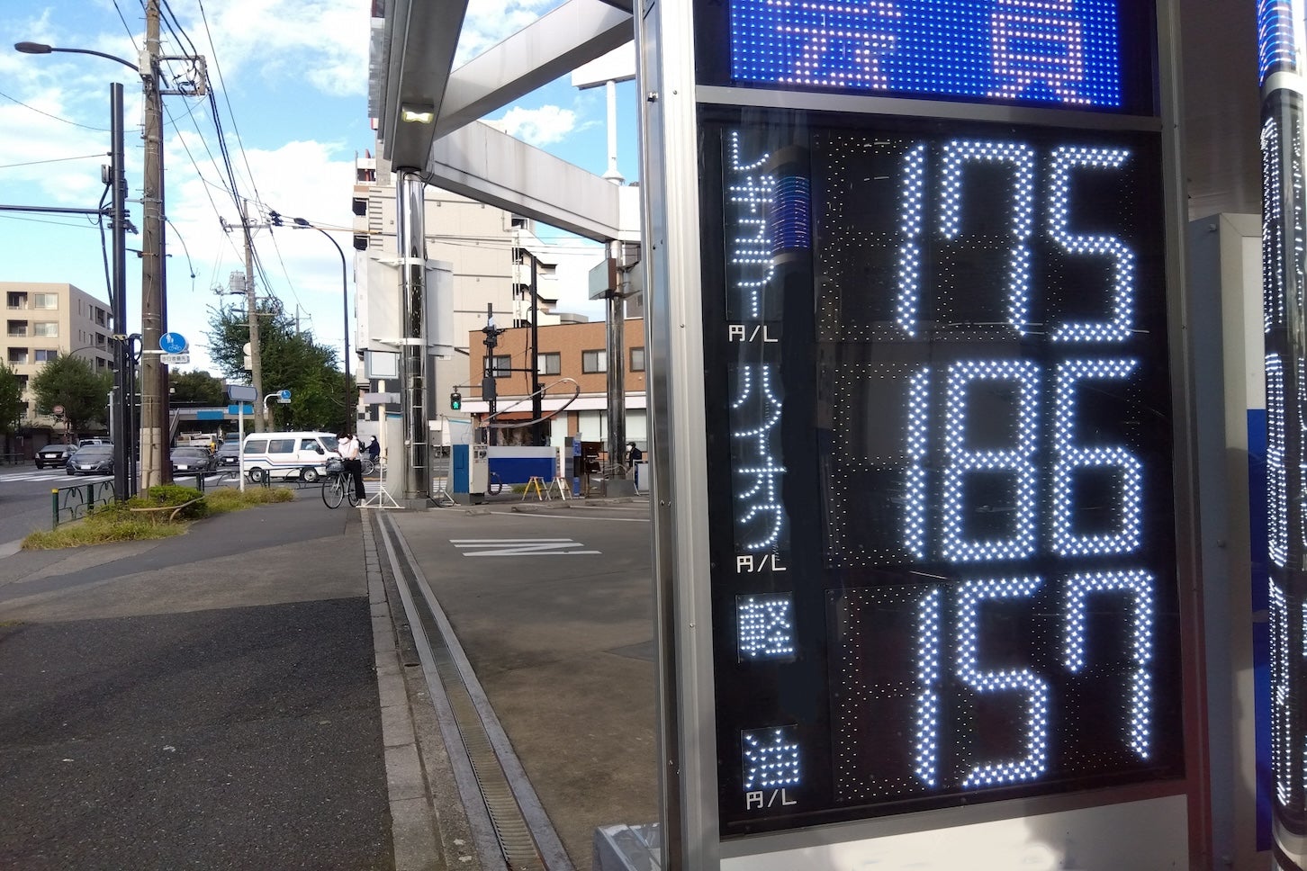 ガソリンの掲示板