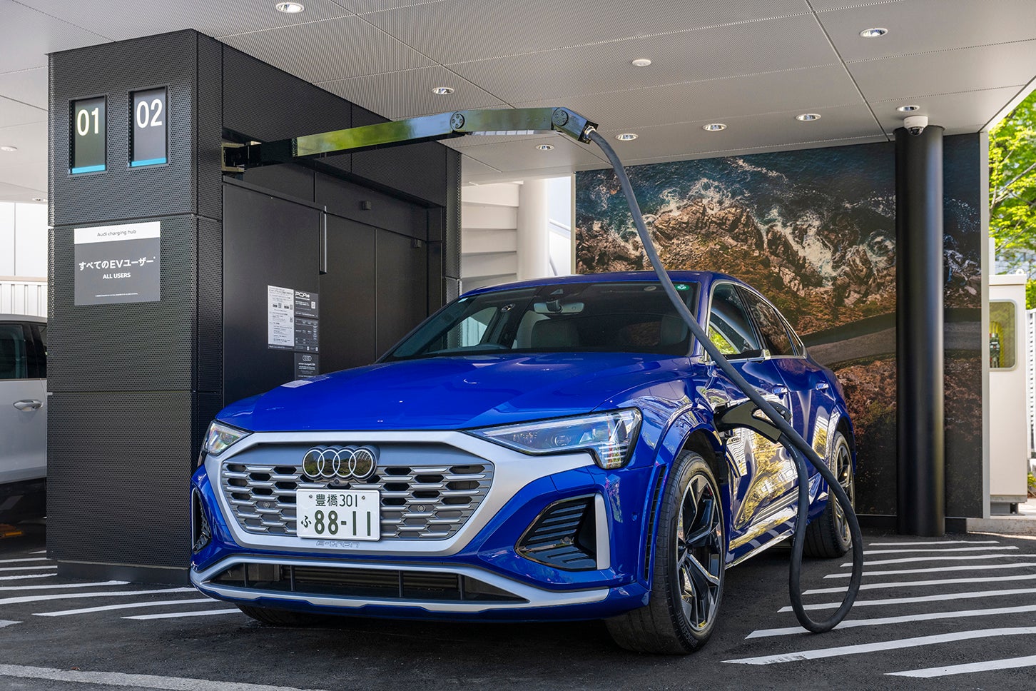 アウディチャージングハブ芝公園｜Audi charging hub Sibakoen