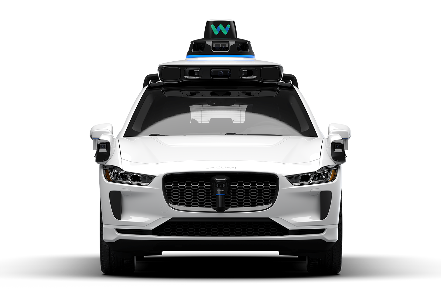 サービスを提供するWaymo One車両（ジャガーIペイス）