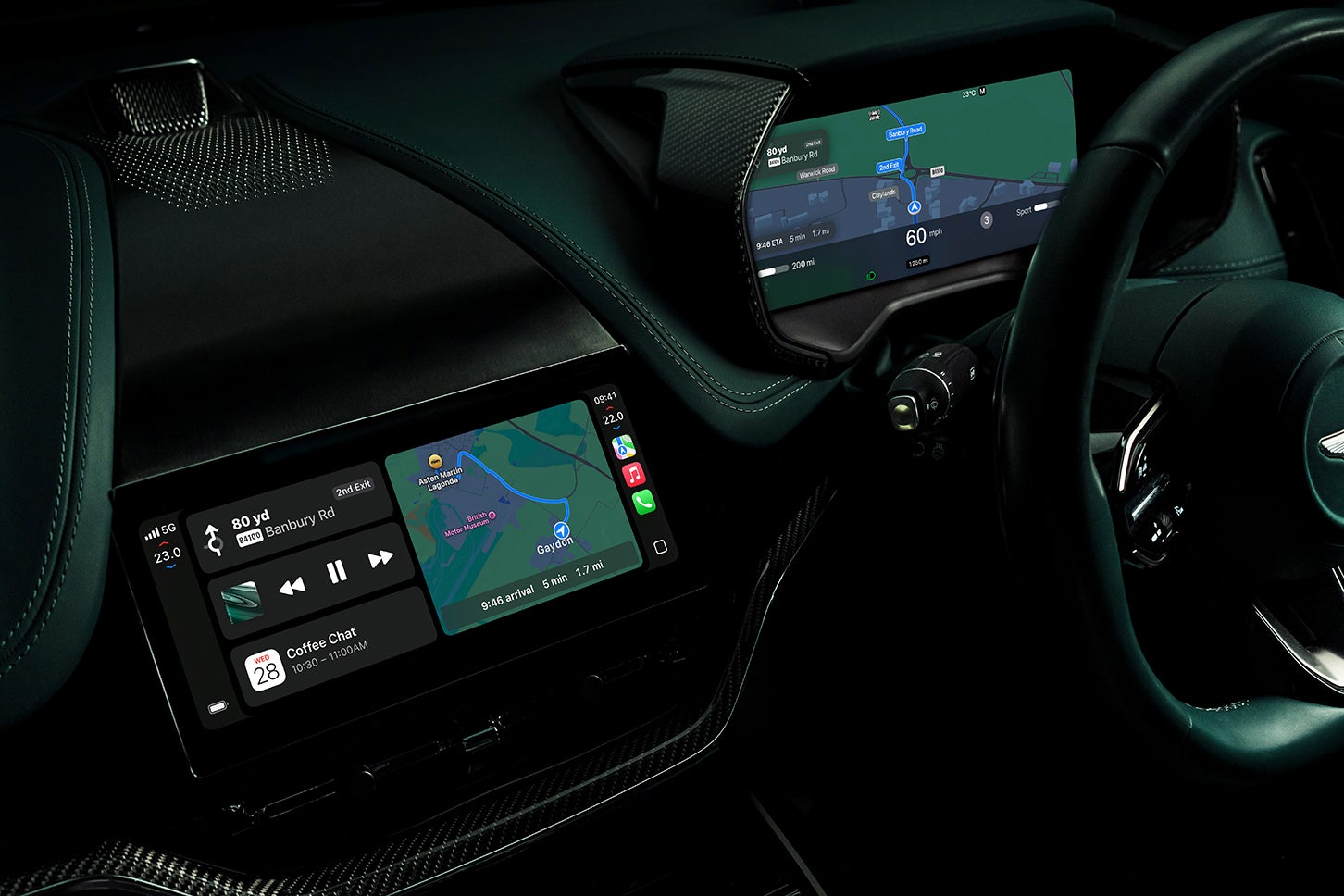 アストンマーティン×アップル カープレイ ウルトラ|Aston Martin × Apple CarPlay Ultra