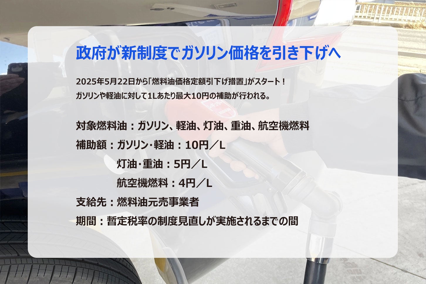 「燃料油価格定額引下げ措置」とは。