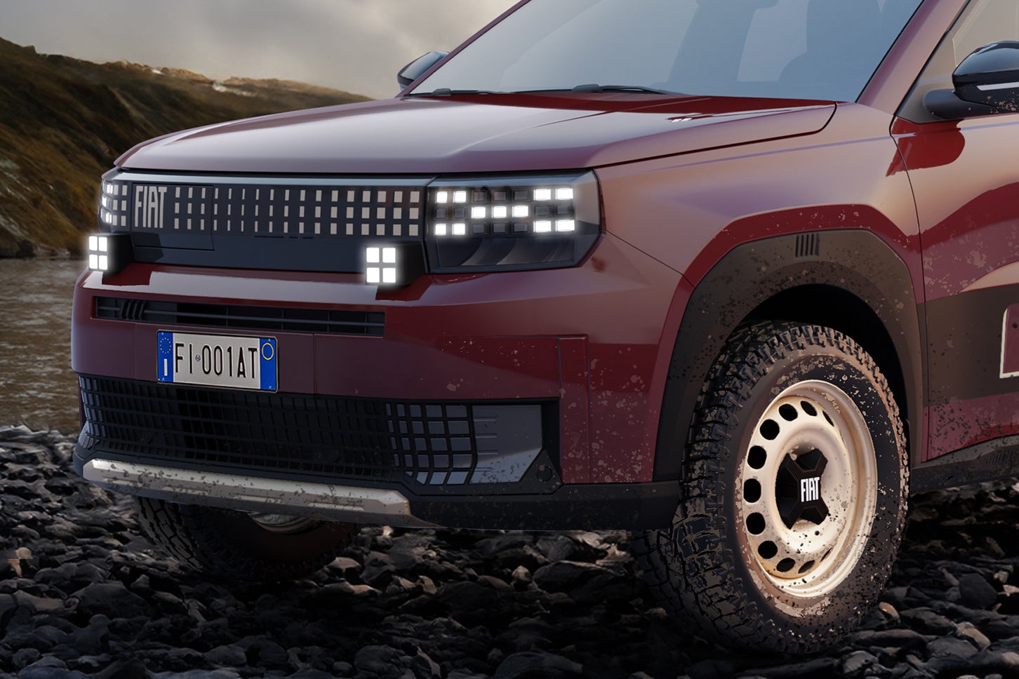 フィアット・グランデパンダ4×4コンセプト｜Fiat Grande Panda 4×4 concept
