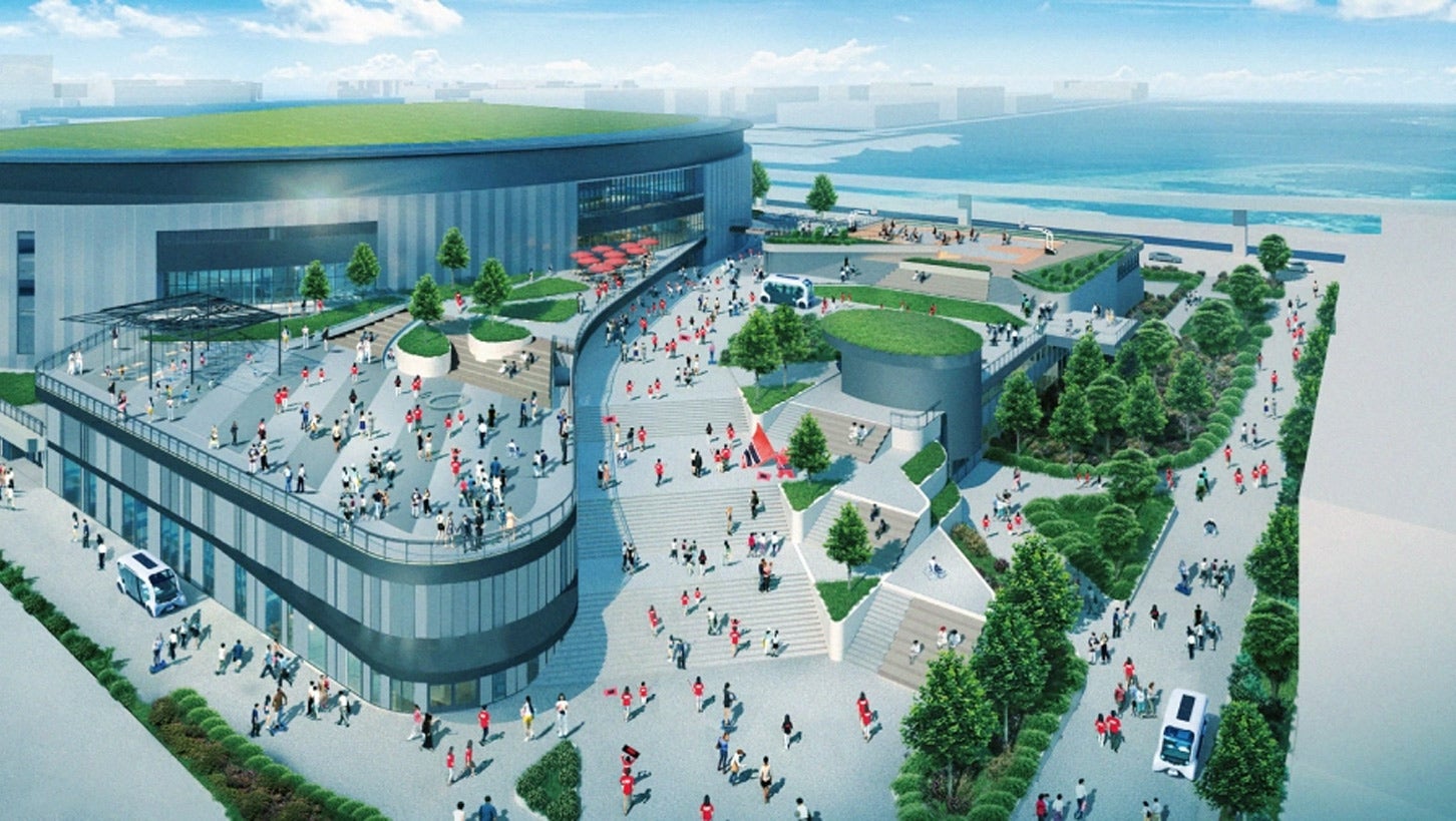 TOKYO A-ARENA PROJECT 外観イメージ。