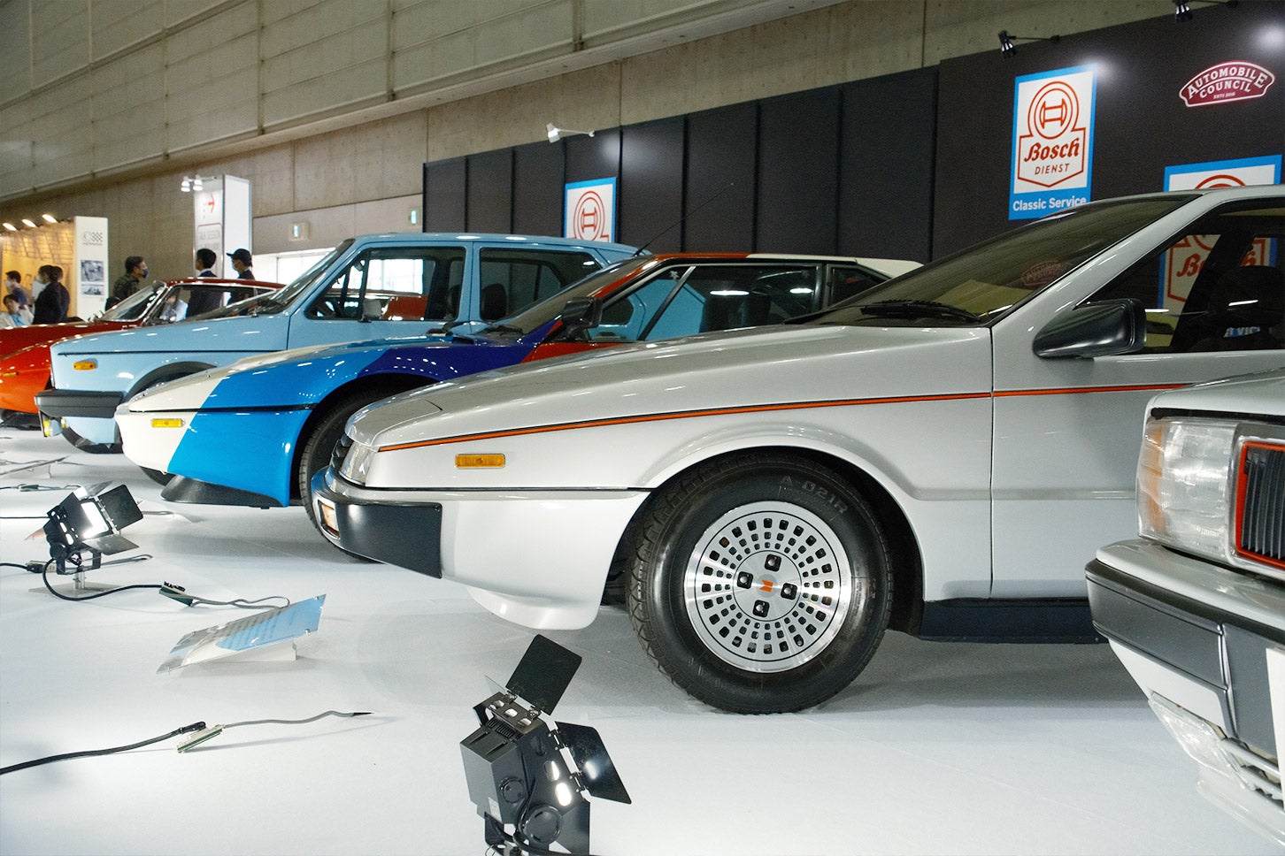 【主催者テーマ展示】生ける伝説のカーデザイナーGiorgetto Giugiaro展 「世界を変えたマエストロ」にて