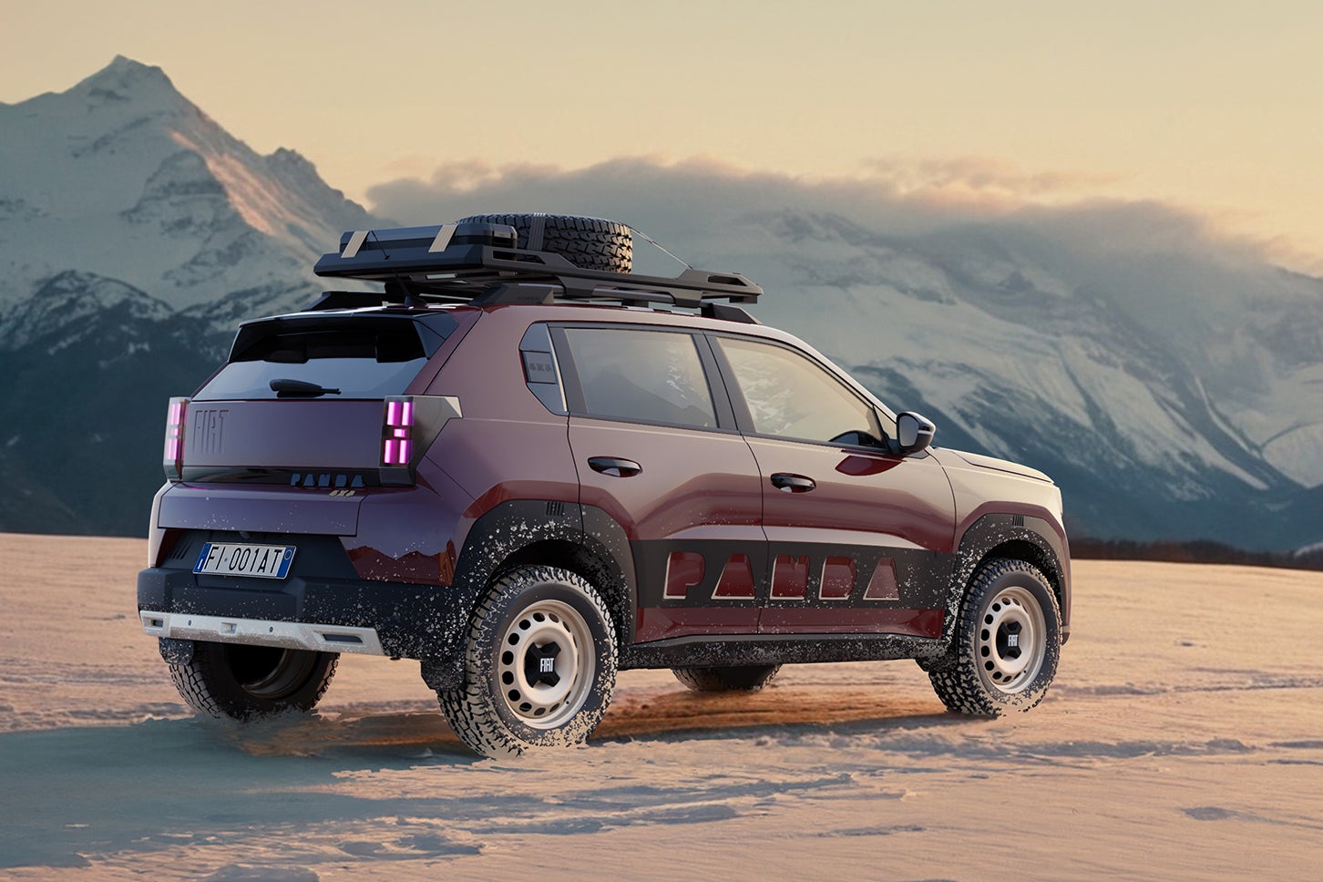 フィアット・グランデパンダ4×4コンセプト|Fiat Grande Panda 4×4 concept