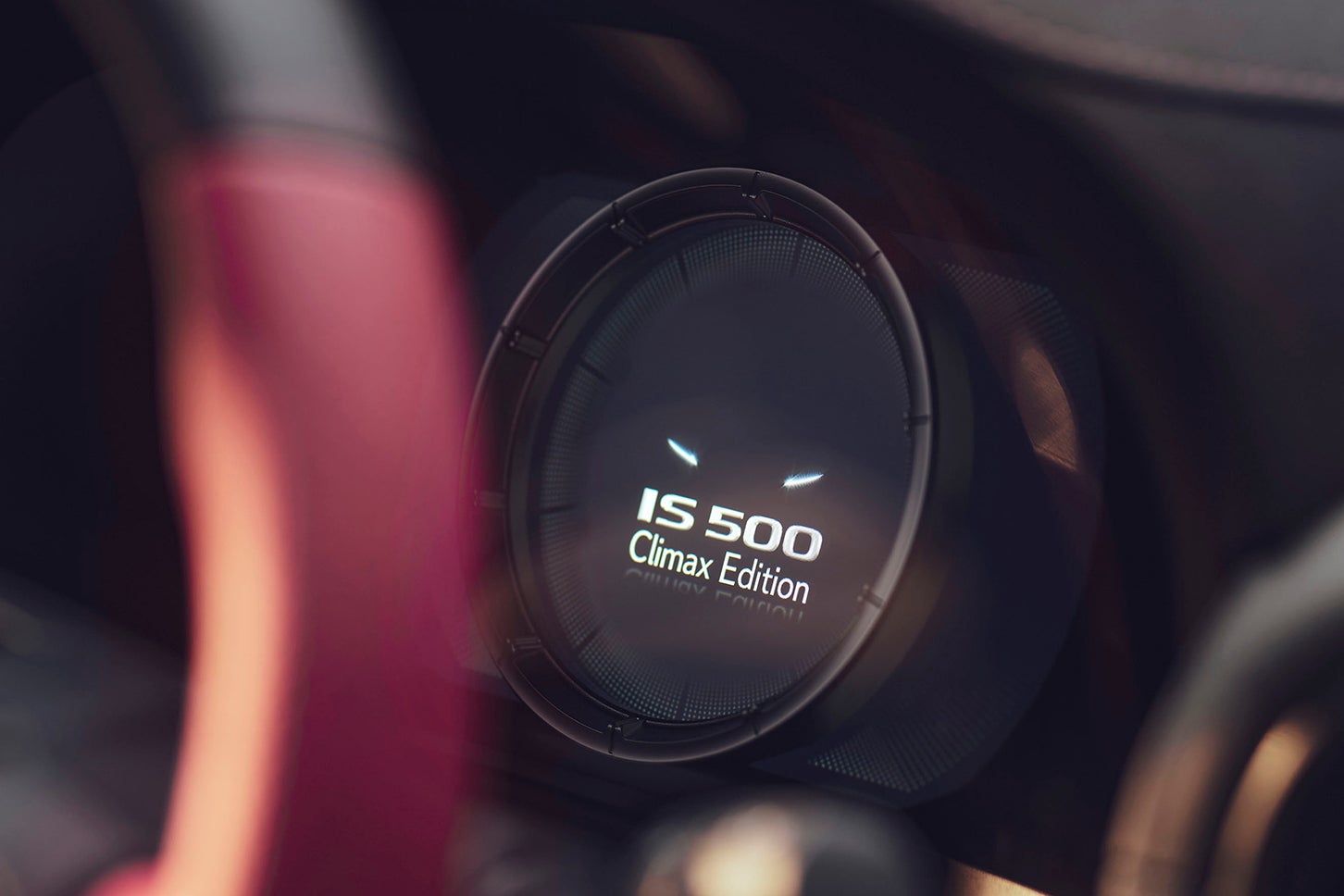 レクサスIS500“クライマックスエディション”｜“F SPORT Performance”8インチTFT液晶式メーター（特別仕様車“Climax Edition”専用オープニング・TFTカラーマルチインフォメーションディスプレイ・リヤシートリマインダー機能付）