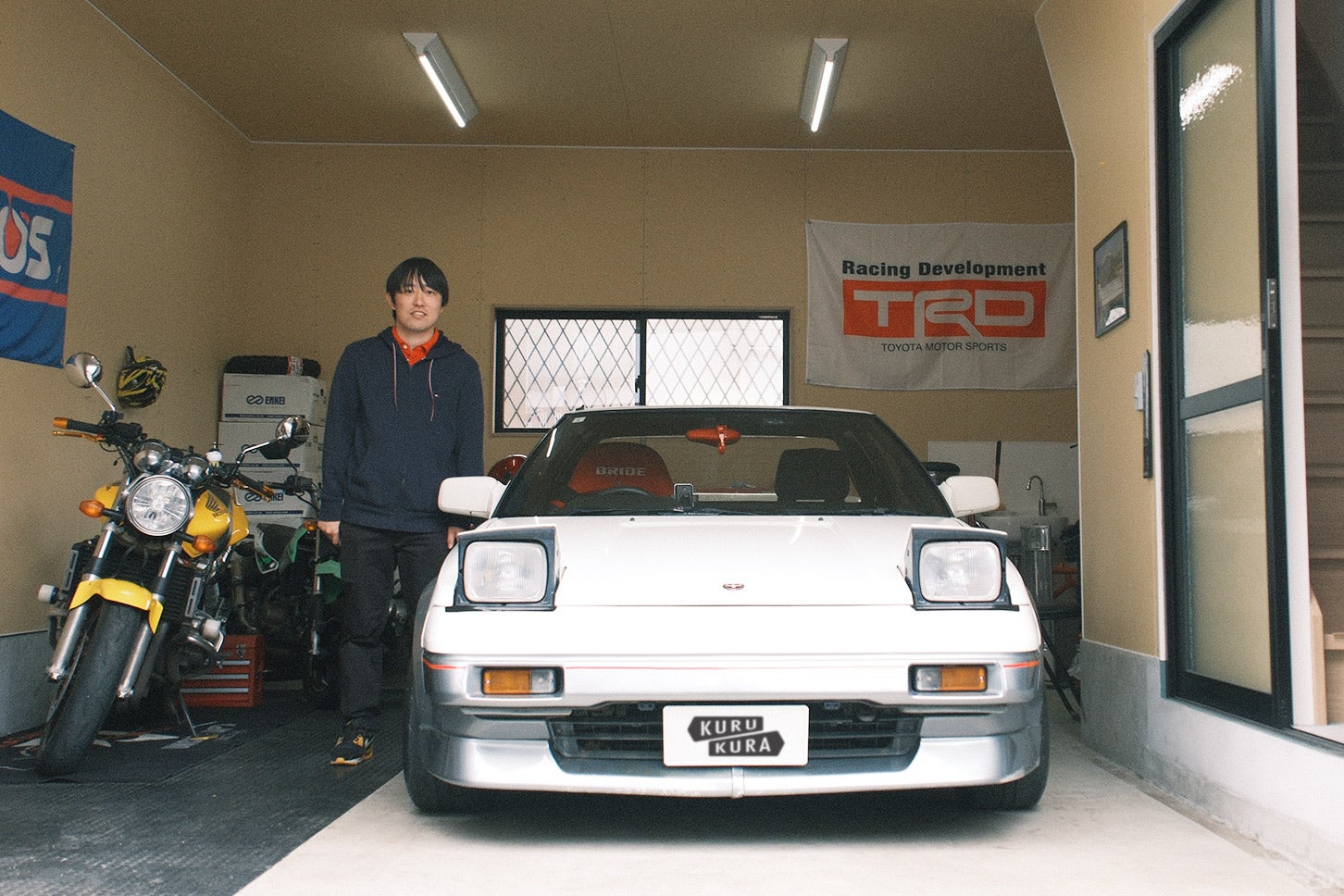 NRさんと愛車のトヨタMR2
