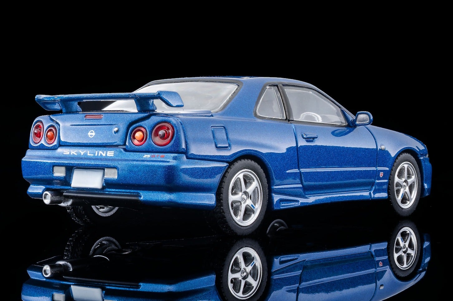 日産 スカイライン 2ドアスポーツクーペ 25GT TURBO オプションパーツ付（ブルー）2000年式