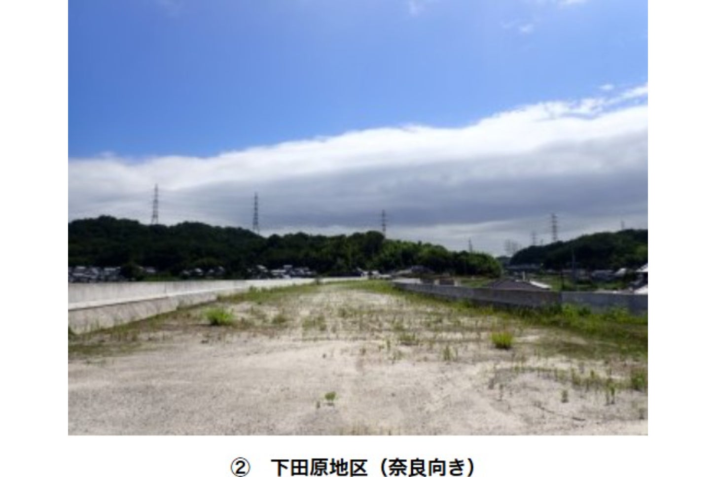 清滝生駒道路の2025年7月時点の工事進捗。