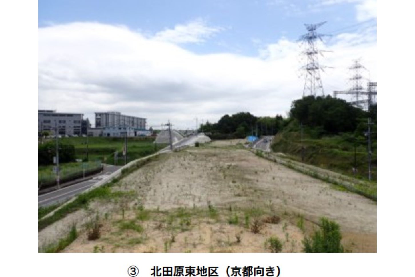 清滝生駒道路の2025年7月時点の工事進捗。