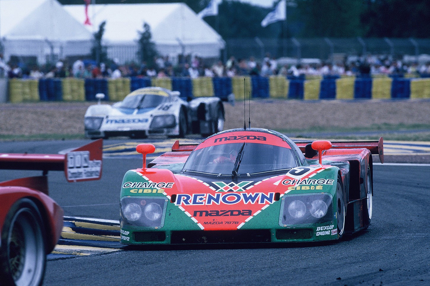 1991年のル・マン24時間耐久レースで日本車初の総合優勝を飾ったマツダ787B