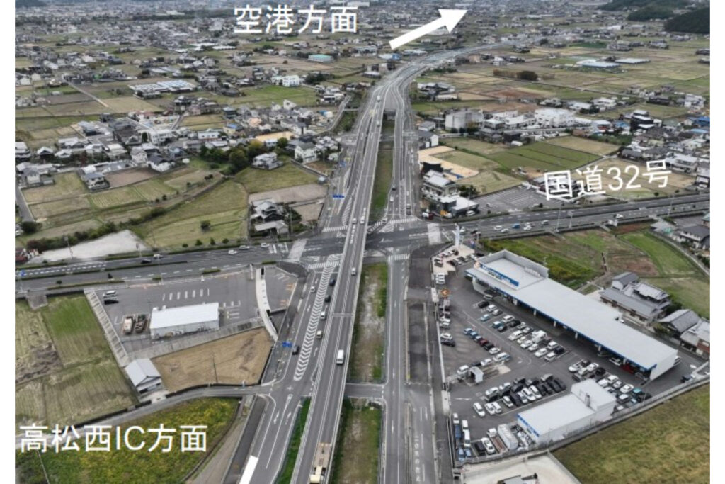 新バイパス「高松環状道路」計画進行中！ 空港～高松道～中心街を信号