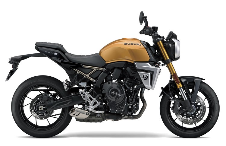 新型GSX-8T「キャンディバーントゴールド（QSY）」