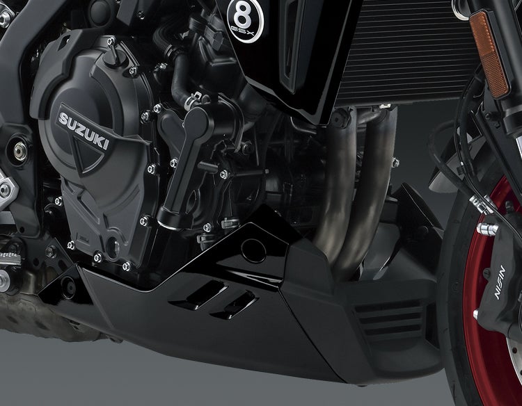 新型GSX-8TTのアンダーカウル