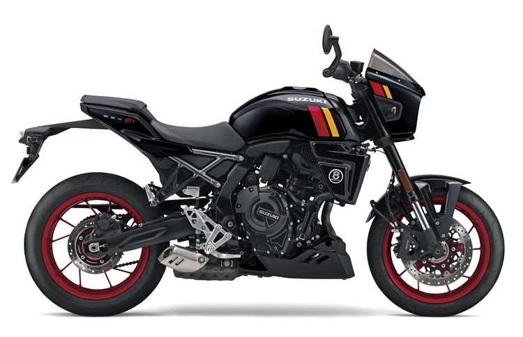 新型GSX-8TT「グラススパークルブラック（YVB）」