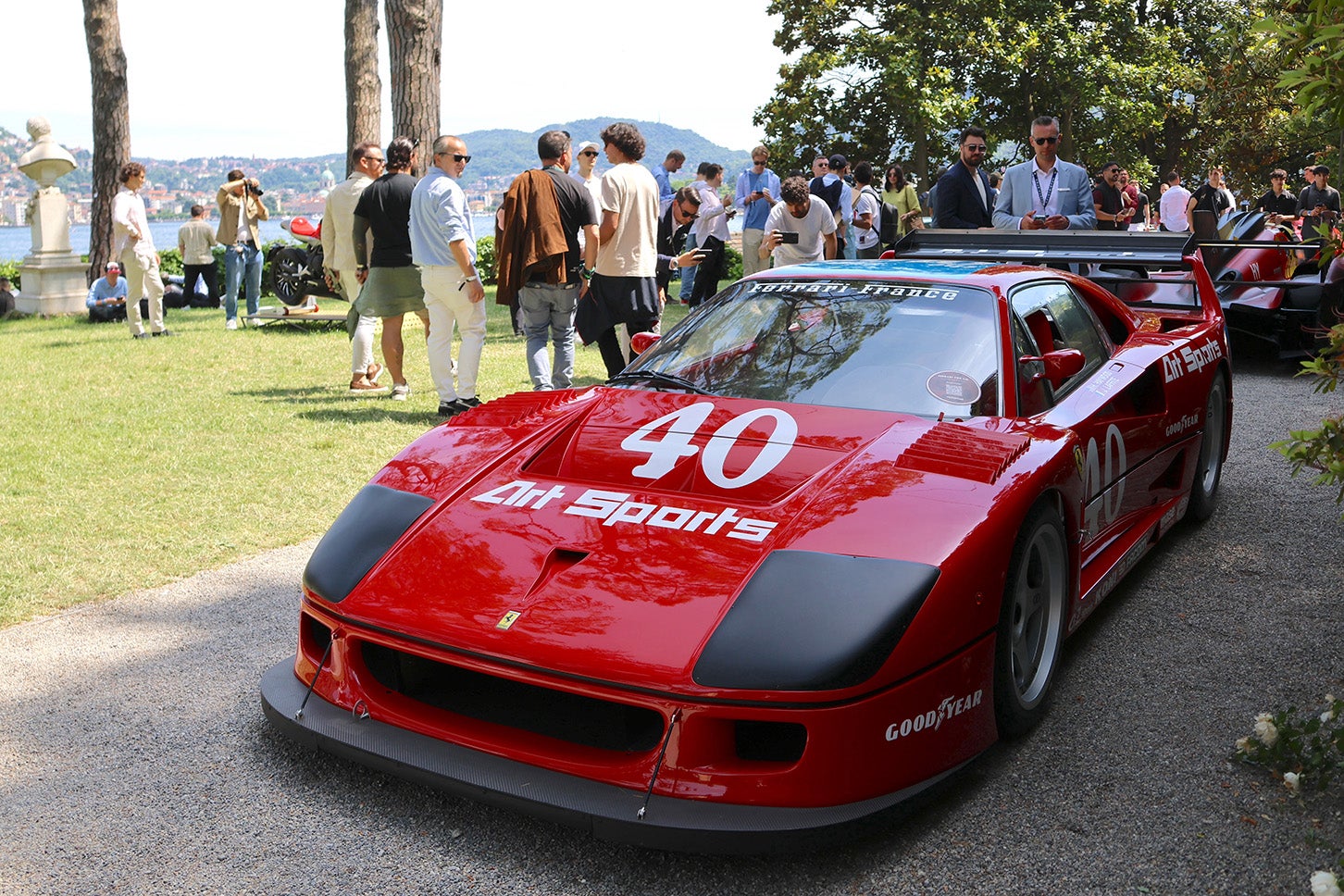 メーカー博物館が所蔵する1989年「フェラーリF40LM」は、フェラーリのフランス法人の求めに応じて製作されたル・マンカーである。