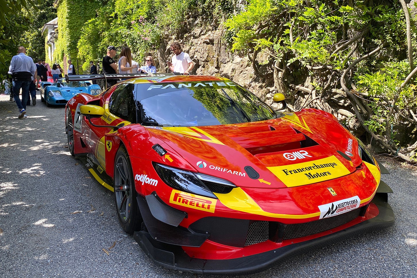 2023年に人気レーシング・カテゴリーであるGT3用に企画されたフェラーリ「296 GT3」。
