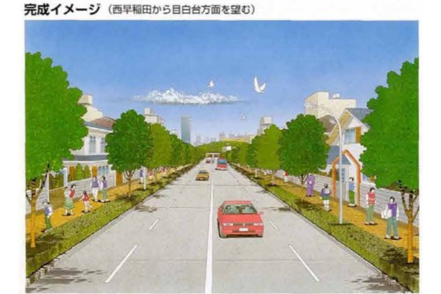 目白台工区の概要