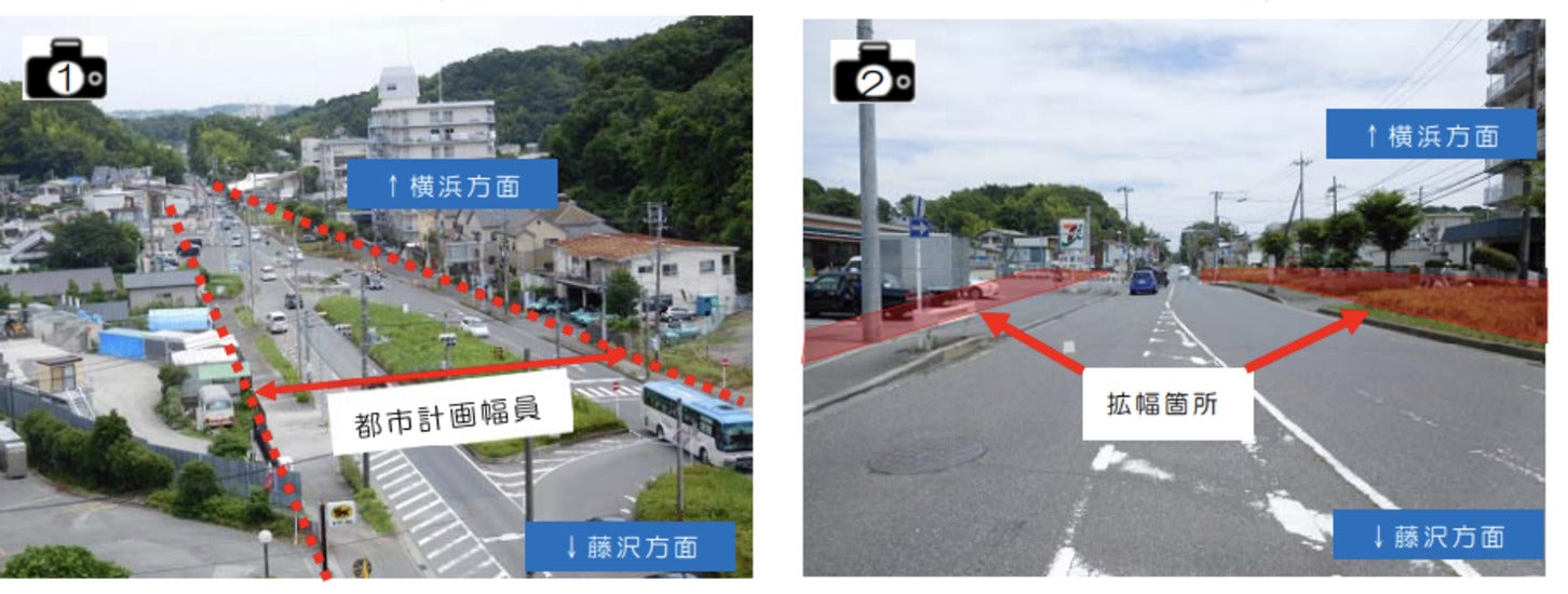 関谷工区の現在の様子。